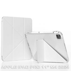 ����� �� �������� BeCover Ultra Slim Origami Transparent Apple iPad Pro 11" M4 2024 Gray (711690)