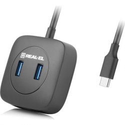 Концентратор REAL-EL CQ-407 black (EL123110011) - Картинка 2