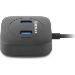 Концентратор REAL-EL HQ-187 black (EL123110010) - Картинка 5