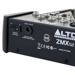 Микшерный пульт Alto Professional ZMX52 - Картинка 7