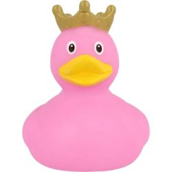 Игрушка для ванной Funny Ducks Утка Розовая в короне (1926) - Картинка 2
