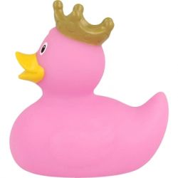 Игрушка для ванной Funny Ducks Утка Розовая в короне (1926) - Картинка 3