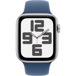 �����-���� Apple Watch SE 2024 GPS 40mm Silver Aluminium Case with Denim Sport Band - M/L (MXED3QH/A) - �������� 2