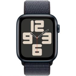 �����-���� Apple Watch SE 2024 GPS 44mm Midnight Aluminium Case with Ink Sport Loop (MXEP3QH/A) - �������� 2