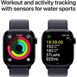 �����-���� Apple Watch Series 10 GPS 42mm Jet Black Aluminium Case with Ink Sport Loop (MWWG3QH/A) - �������� 4