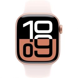 �����-���� Apple Watch Series 10 GPS 42mm Rose Gold Aluminium Case with Light Blush Sport Band - S/M (MWWH3QH/A) - �������� 2