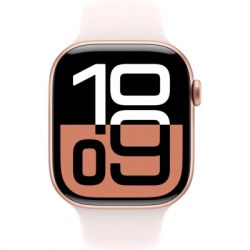 �����-���� Apple Watch Series 10 GPS 46mm Rose Gold Aluminium Case with Light Blush Sport Band - S/M (MWWT3QH/A) - �������� 2