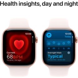 �����-���� Apple Watch Series 10 GPS 46mm Rose Gold Aluminium Case with Light Blush Sport Band - M/L (MWWU3QH/A) - �������� 5