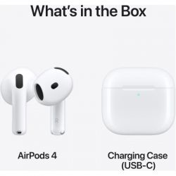 Навушники Apple AirPods 4 (MXP63ZE/A) - Картинка 8