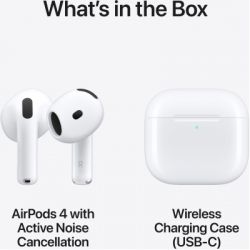 �������� Apple AirPods 4 with Active Noise Cancellation (MXP93ZE/A) UA UCRF - �������� 9