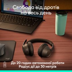 Навушники Logitech Zone 305 for Business Wireless/Bluetooth UC Black (981-001453) - Картинка 11