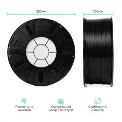 Пластик для 3D-принтера Creality PETG 1.75мм, black, 3кг (3399010140) - Картинка 6