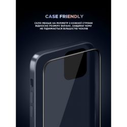 Стекло защитное Armorstandart Supreme Black Icon 3D Apple iPhone 16 Pro Black (ARM78037) - Картинка 6