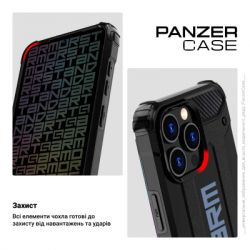 Чехол для мобильного телефона Armorstandart Panzer Apple iPhone 16 Pro Black (ARM79546) - Картинка 3