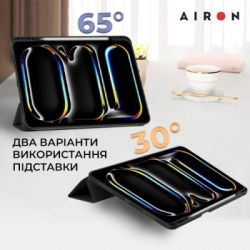 Чохол до планшета AirOn Premium SOFT iPad Pro 13 2024 + Film Black (4822352781129) - Картинка 7