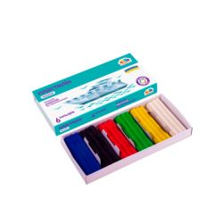 Пластилін ГАММА'UA Мозаїка 6 кольорів 72 г (4820219217084) - Картинка 2