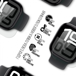 Плівка захисна Armorstandart Apple Watch 10 42mm 6 pcs (ARM81141) - Картинка 2