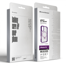 Чохол до мобільного телефона Armorstandart Unit Stand Apple iPhone 16 Purple (ARM78743) - Картинка 2