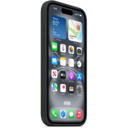 ����� ��� ���������� �������� Apple iPhone16 Silicone Case with MagSafe - Black (MYY13ZM/A) - �������� 2