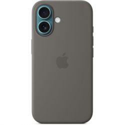 ����� �� ��������� �������� Apple iPhone16 Silicone Case with MagSafe - Stone Gray (MYY33ZM/A) - �������� 3