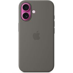 ����� �� ��������� �������� Apple iPhone16 Silicone Case with MagSafe - Stone Gray (MYY33ZM/A) - �������� 4