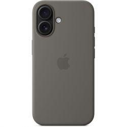 ����� �� ��������� �������� Apple iPhone16 Silicone Case with MagSafe - Stone Gray (MYY33ZM/A) - �������� 6