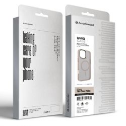 ����� �� ��������� �������� Armorstandart Uniq MagSafe Apple iPhone 16 Pro Max Titanium Gold (ARM79513) - �������� 2
