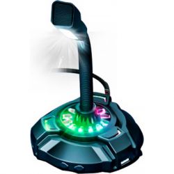 Мікрофон HP DHP-1100C RGB backlit 3.5мм+USB Black (DHP-1100C) - Картинка 2