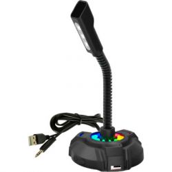 Мікрофон HP DHP-1100C RGB backlit 3.5мм+USB Black (DHP-1100C) - Картинка 3