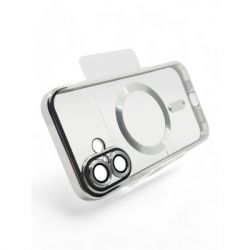 Чехол для мобильного телефона BeCover TPU Chrome Case (MagSafe) для Apple iPhone 16 Plus Silver (712078) - Картинка 3