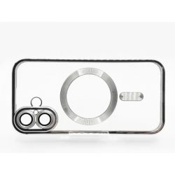 Чехол для мобильного телефона BeCover TPU Chrome Case (MagSafe) для Apple iPhone 16 Plus Silver (712078) - Картинка 4