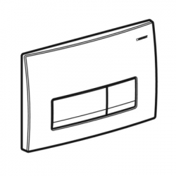 ������ ����� Geberit Delta50 Black matt (115.119.14.1) - �������� 2