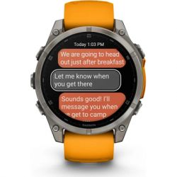 �����-���� Garmin fenix 8 47mm, AMOLED, Saph, Ti/Bare/Grpht, SparkOrg/GrphtBd, (010-02904-11) - �������� 11