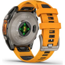 �����-���� Garmin fenix 8 47mm, AMOLED, Saph, Ti/Bare/Grpht, SparkOrg/GrphtBd, (010-02904-11) - �������� 6