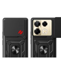 Чохол до мобільного телефона BeCover Military Infinix Note 40 Pro (X6851) Black (712160) - Картинка 2