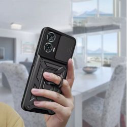 Чохол до мобільного телефона BeCover Military Motorola Moto G85 Black (712163) - Картинка 4