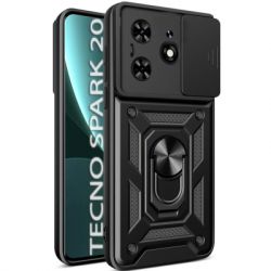 ����� �� ��������� �������� BeCover Military Tecno Spark 20 (KJ5n) Black (712168)