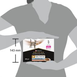 Влажный корм для кошек Purina Pro Plan Veterinary Diets NF Renal Function Advanced Care При патологии почек С лососем 10 x 85 г (7613287873699) - Картинка 12