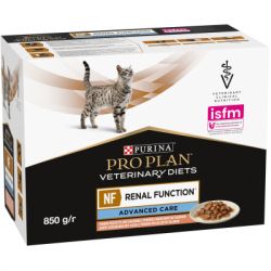 Влажный корм для кошек Purina Pro Plan Veterinary Diets NF Renal Function Advanced Care При патологии почек С лососем 10 x 85 г (7613287873699) - Картинка 3