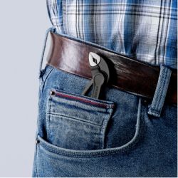 Клещи KNIPEX COBRA XS переставні з фіксатором, 28 мм (1"), под ключ 24 мм, L-100 мм, Cr-V (87 00 100) - Картинка 5