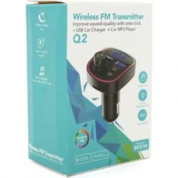 FM модулятор Voltronic Q2 з еквалайзером, 1.5A, FM, USB, TF (FM-Q2EQ) - Картинка 3