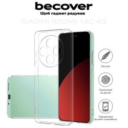 Чохол до мобільного телефона BeCover Xiaomi Redmi 14C 4G Transparancy (712226) - Картинка 4