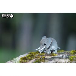 Пазл Eugy 3D Зоопарк Слон (XEG-010) - Картинка 10