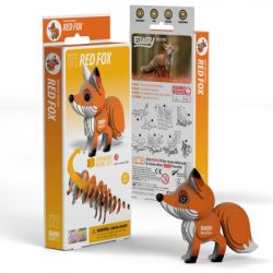 Пазл Eugy 3D Зоопарк Червона лисиця (XEG-072) - Картинка 4