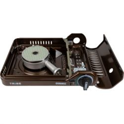 Портативна газова плитка Tribe Ceramic Brown (T-HD-0004-brown) - Картинка 3