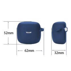 ����� ��� ��������� BeCover Silicon ��� JBL Tune Flex TWS Deep Blue (710185) - �������� 2