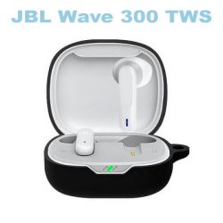 ����� ��� ��������� BeCover Silicon ��� JBL Wave 300 TWS Black (710195) - �������� 2