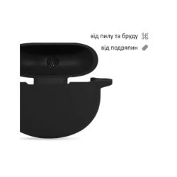 ����� ��� ��������� BeCover Silicon ��� Xiaomi Redmi Buds 4 Active Black (710176) - �������� 3