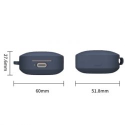 ����� ��� ��������� BeCover Silicon ��� Xiaomi Redmi Buds 6 Active Deep Blue (712013) - �������� 3