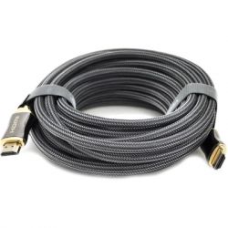 ������ �������������� HDMI to HDMI 10.0m v2,0, OD-8.0mm 2K * 4K VEGGIEG (YT-HDMI(M)/(M)HX-10)